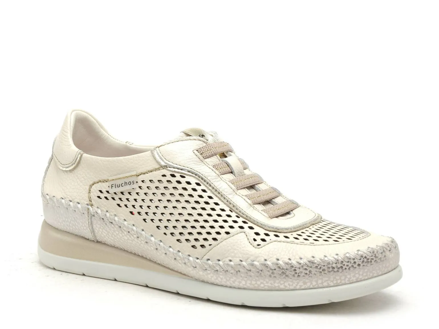 Fluchos F2143 Beige Baskets Basses Femme