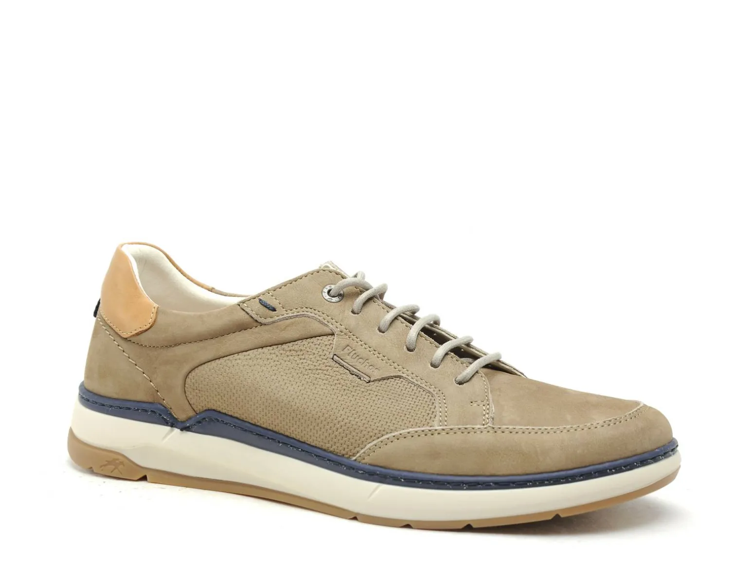 Fluchos F2211 Beige Chaussures de Ville Homme