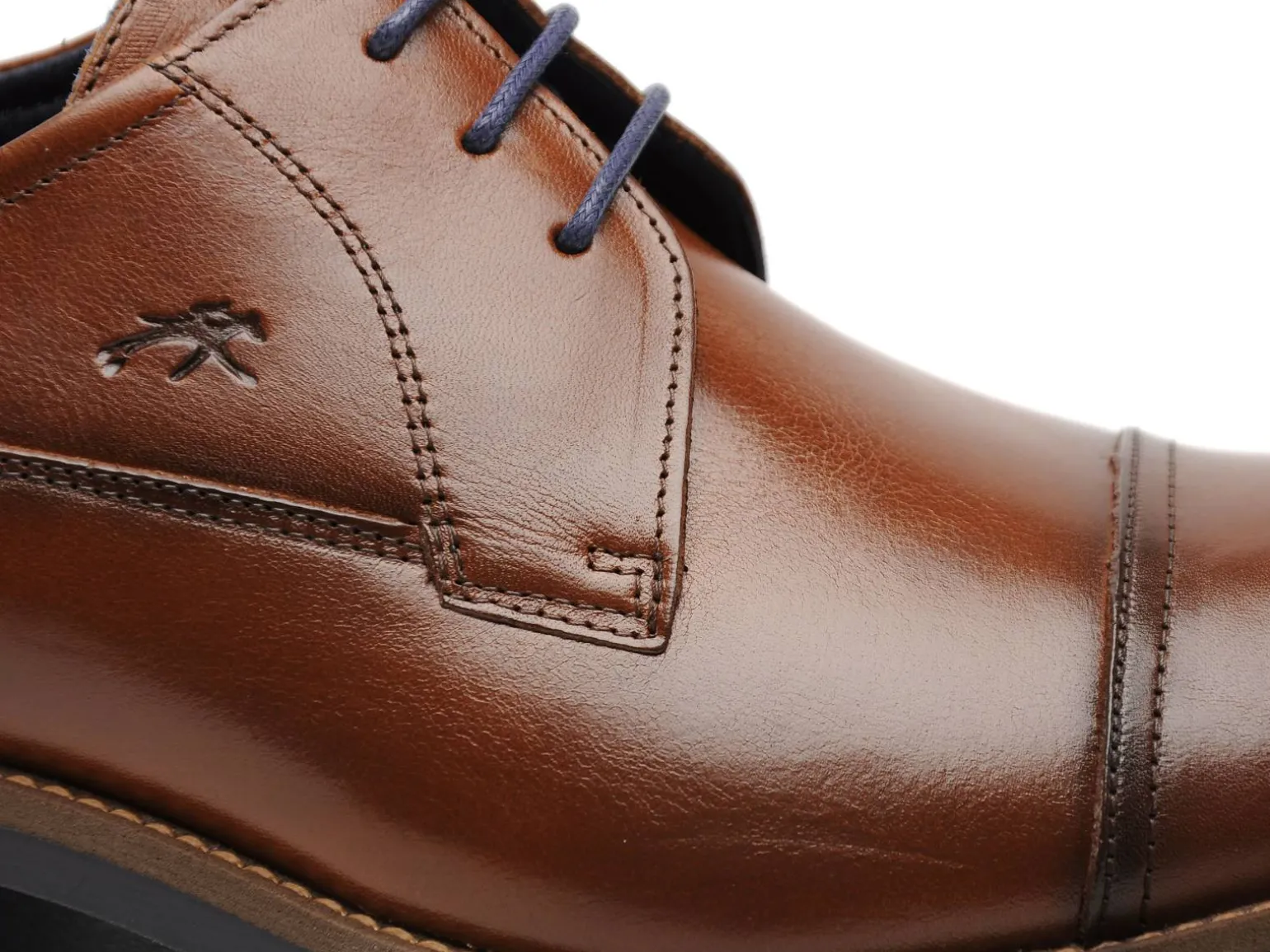 Fluchos F1630 Marron Chaussures de Ville Homme
