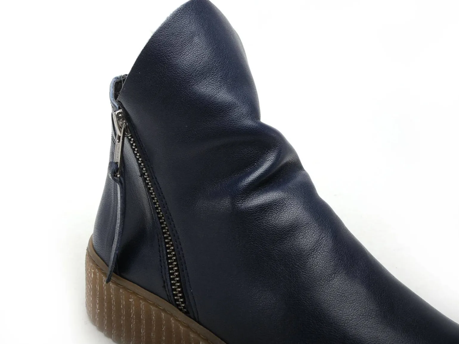 Follia Dolce 411 Bleu Boots et Bottines Plates Femme
