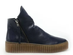 Follia Dolce 411 Bleu Boots et Bottines Plates Femme