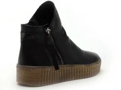 Follia Dolce 411 Noir Boots et Bottines Plates Femme