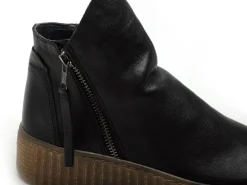 Follia Dolce 411 Noir Boots et Bottines Plates Femme
