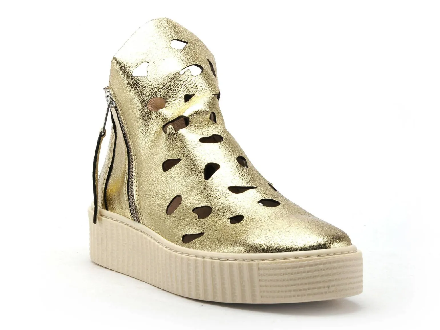 Follia Dolce SWARAJ Or Boots et Bottines Plates Femme