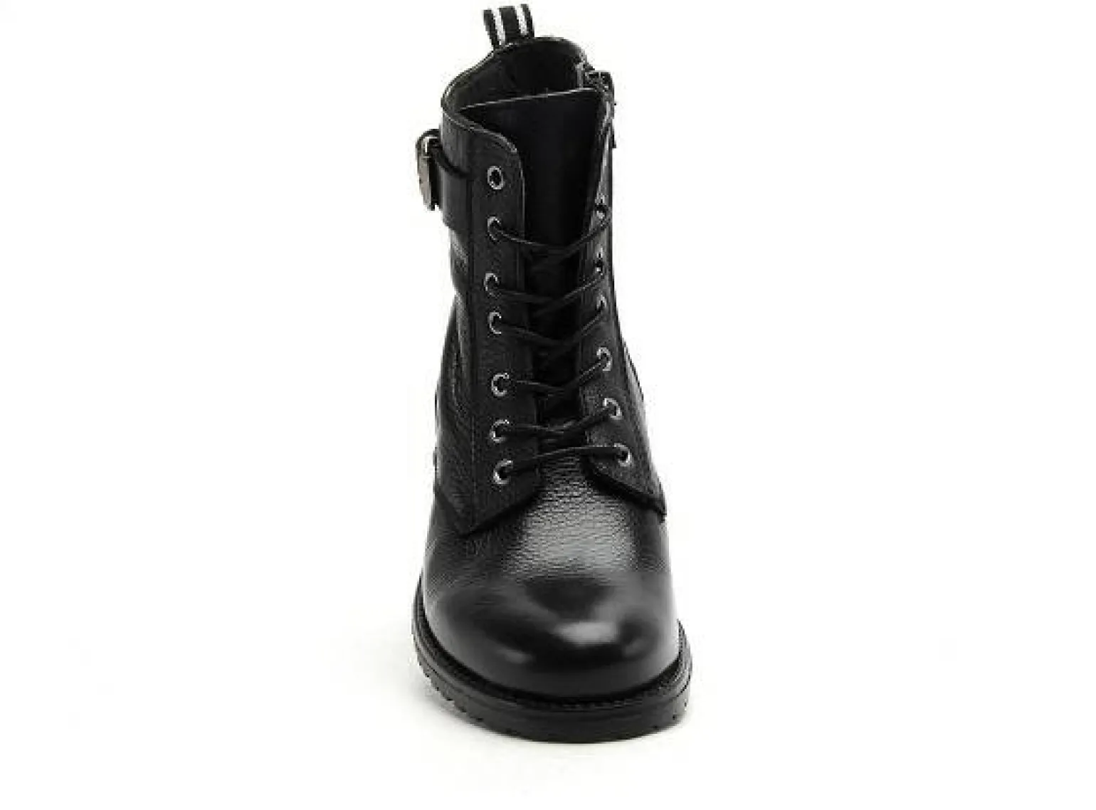 Fricote 40544BON1 TIRETTE CUIR Noir Boots et Bottines Plates Femme