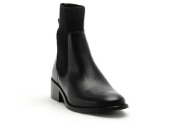 Fricote 39715FB1 Noir Boots et Bottines à Talons Femme