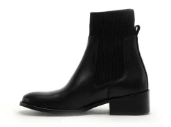 Fricote 39715FB1 Noir Boots et Bottines à Talons Femme
