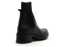 Fricote 38594FB1 Noir Boots et Bottines à Talons Femme
