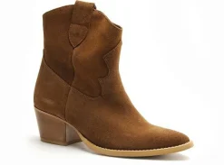 Fricote 39642 40222 Marron Boots et Bottines à Talons Femme