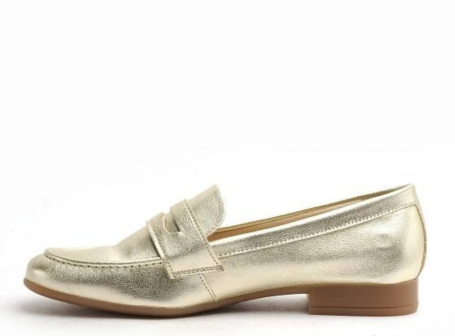 Fricote 40060 40012 METAL Or Mocassins Femme
