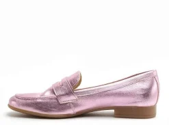 Fricote 40060 40012 METAL Rose Mocassins Femme
