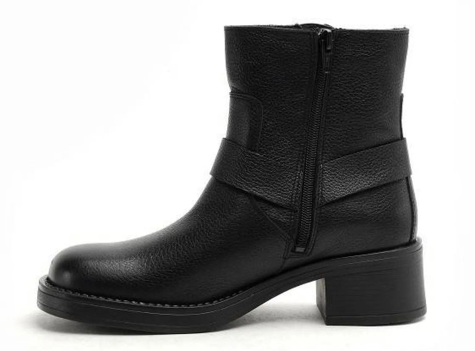 Fricote 40209 Noir Boots et Bottines à Talons Femme
