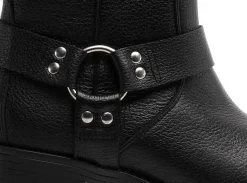 Fricote 40209 Noir Boots et Bottines à Talons Femme