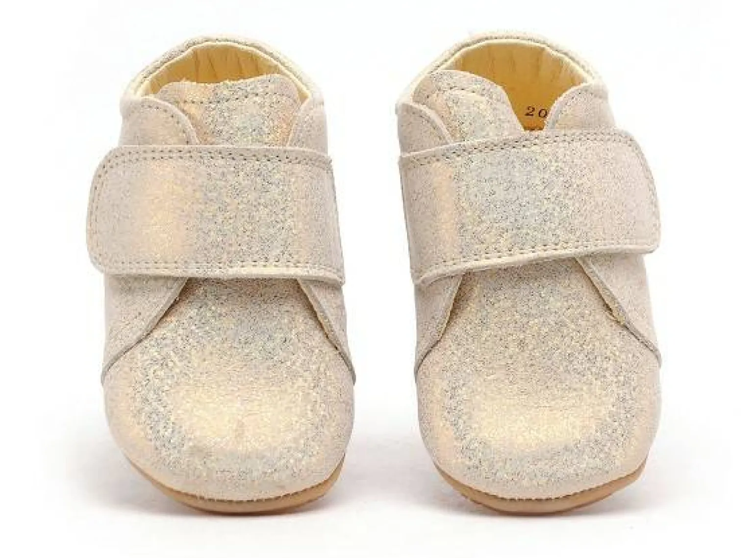 Froddo Chaussons bébé PREWALKERS SHINE G1130017 Or Chaussons Bébé