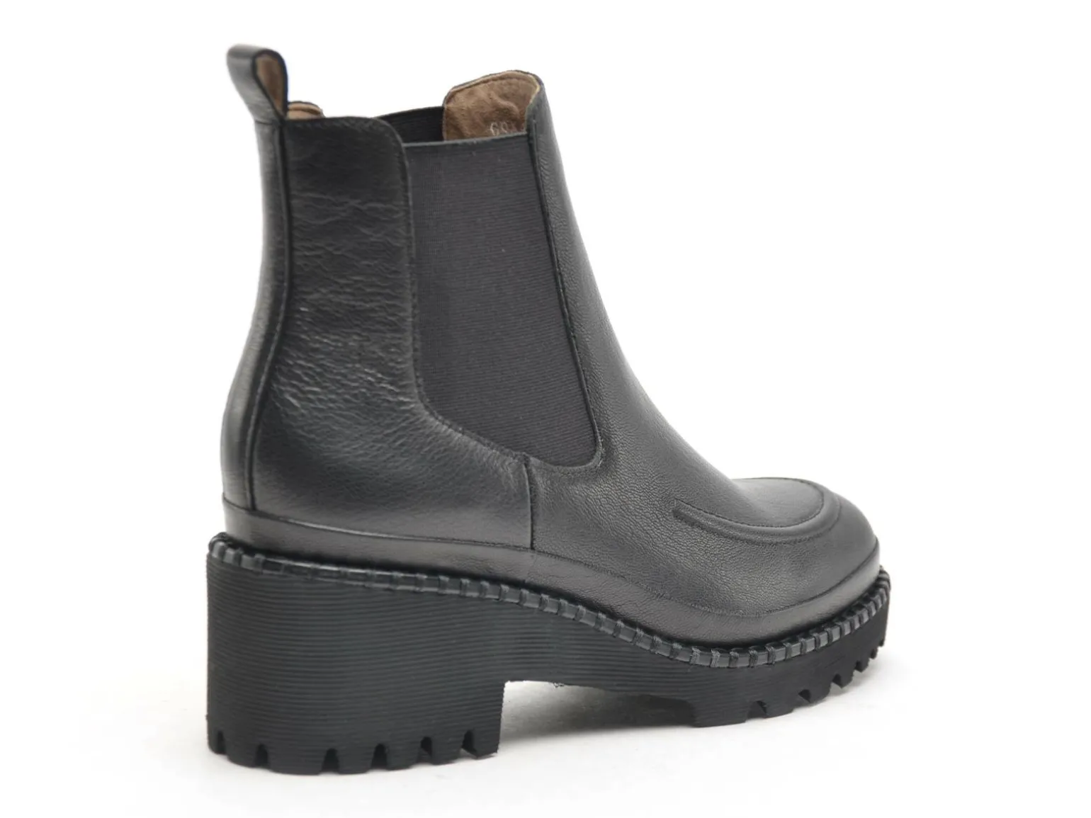 Fugitive BOGOTA Chelsea Noir Boots et Bottines à Talons Femme