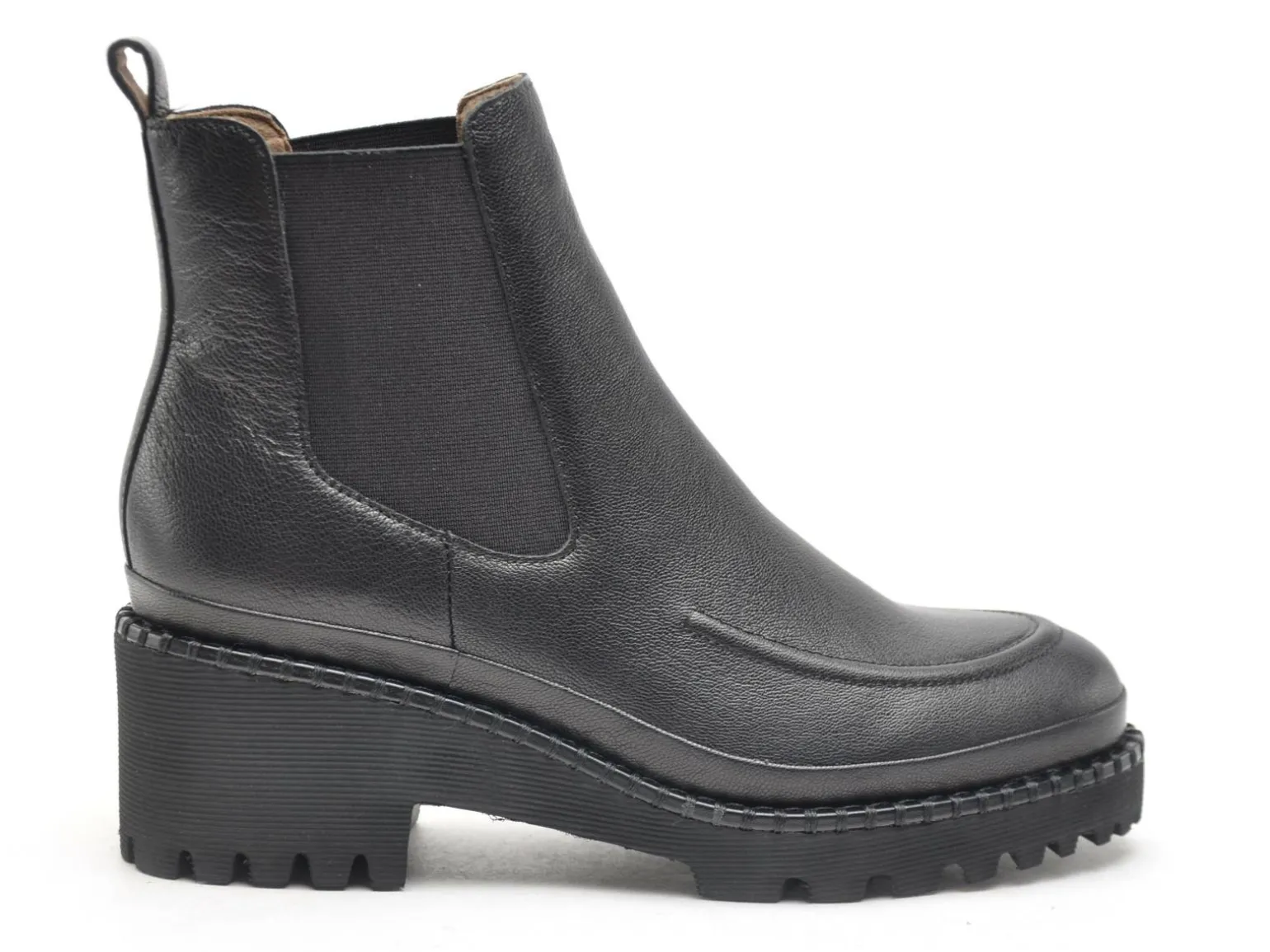 Fugitive BOGOTA Chelsea Noir Boots et Bottines à Talons Femme