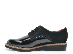 Fugitive CHAMOI Noir Derbies Femme
