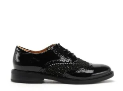 Fugitive FELINO Noir Derbies Femme