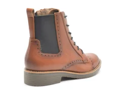 Fugitive GELINE Marron Boots et Bottines Plates Femme