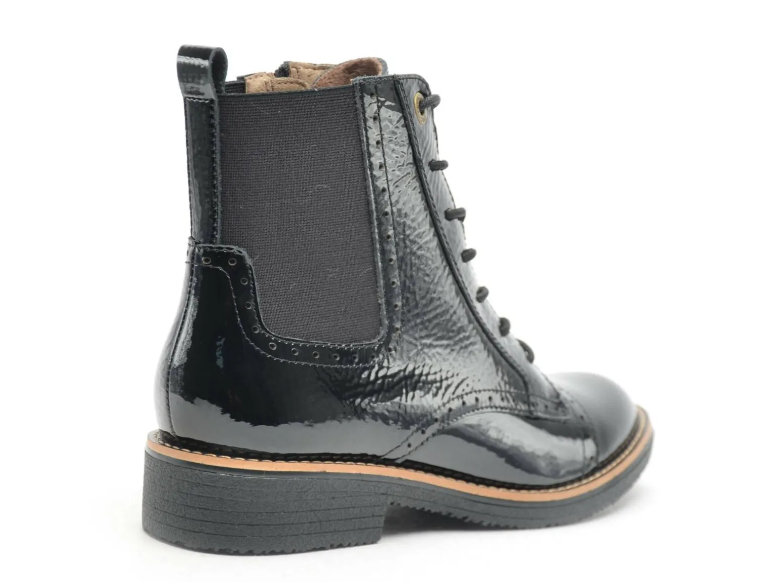 Fugitive GELINE Noir Boots et Bottines Plates Femme