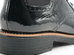 Fugitive GELINE Noir Boots et Bottines Plates Femme