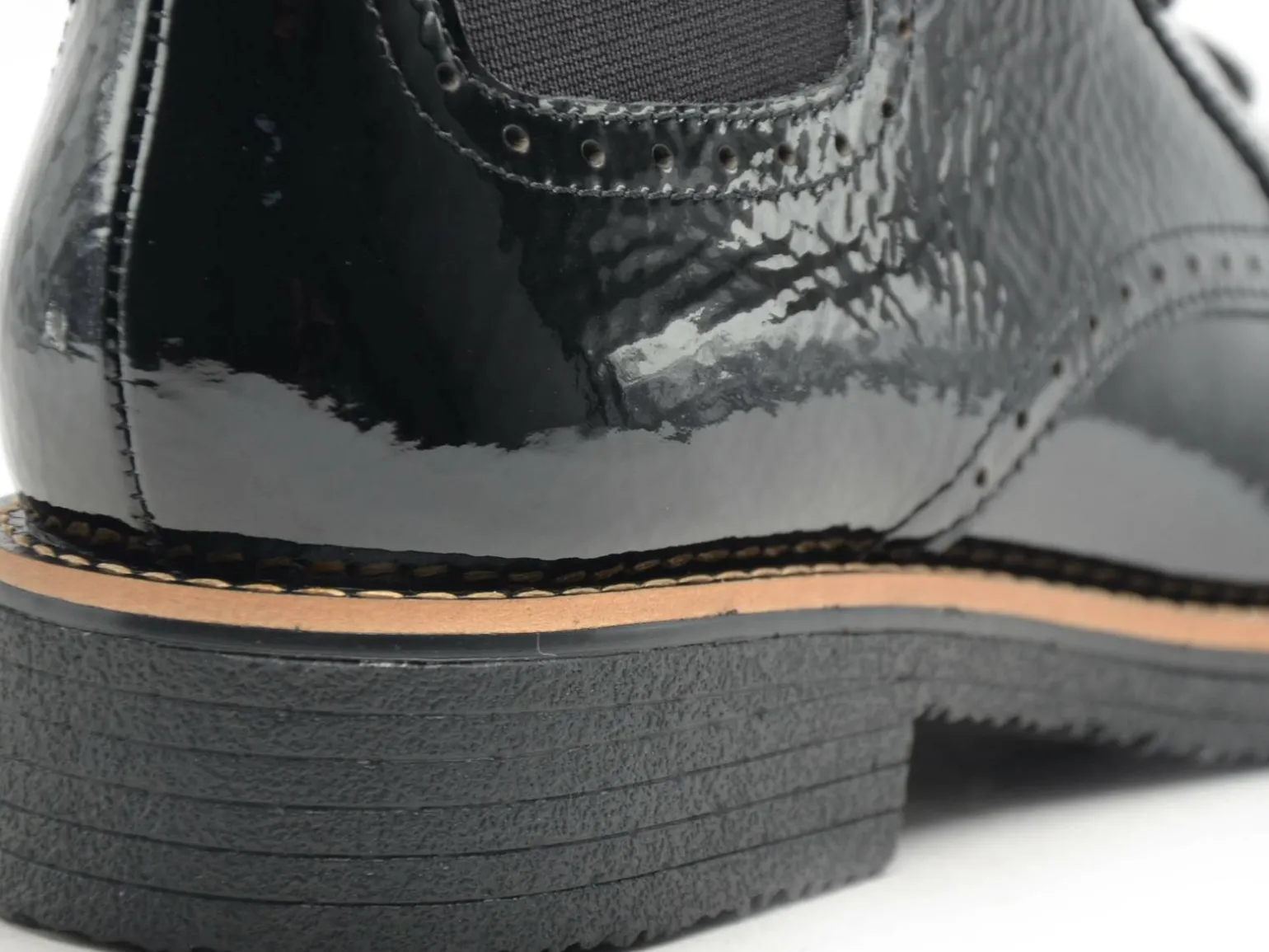 Fugitive GELINE Noir Boots et Bottines Plates Femme