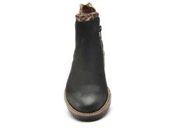 Fugitive GENOI Noir Boots et Bottines Plates Femme