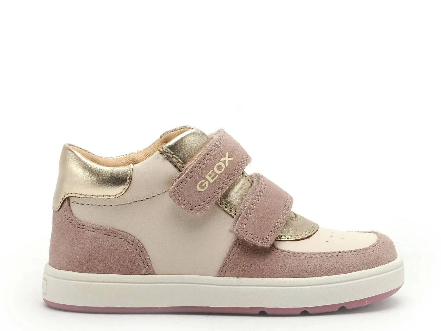 Geox Baskets B BIGLIA GIRL B564CA Rose Baskets Montantes Fille