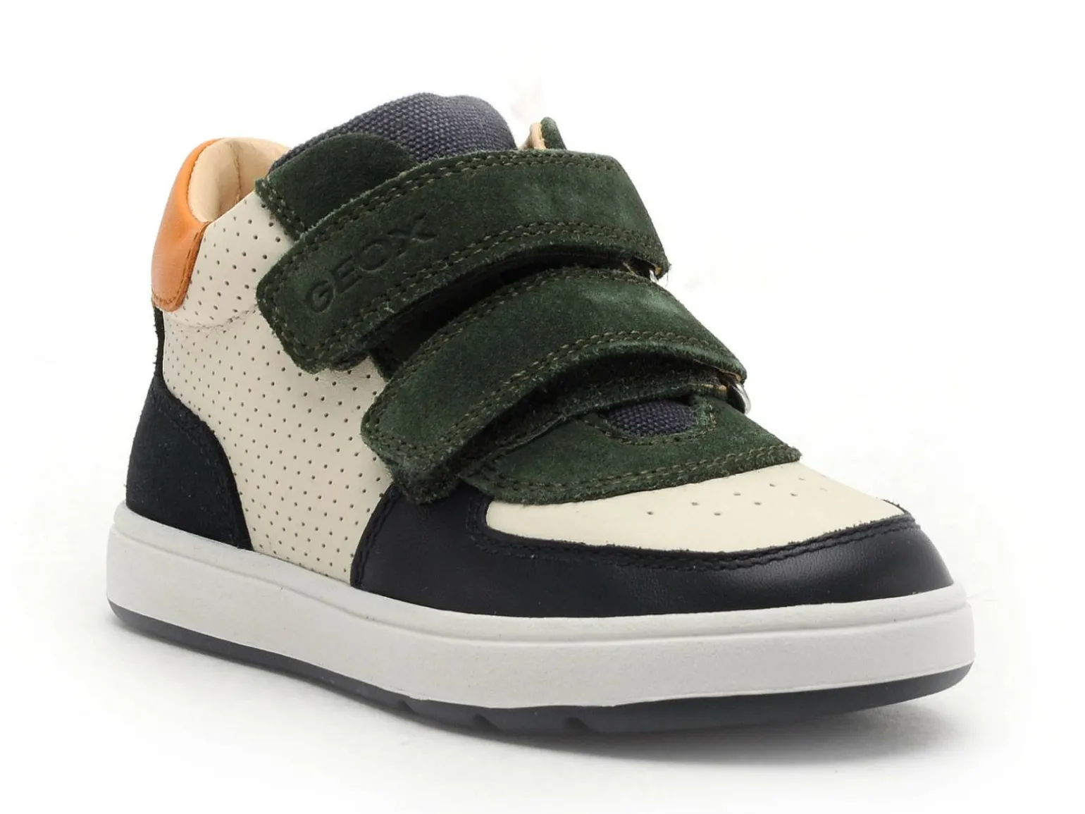 Geox Baskets B BIGLIA GIRL B554DA Multicolore Baskets Montantes Garçon