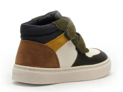 Geox Baskets B NASHIK BOY B465NA Multicolore Baskets Montantes Garçon