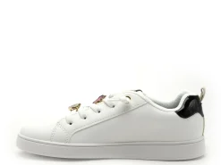 Geox Baskets J ECLYPER GIRL J56LRA Blanc Baskets Basses Fille
