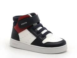 Geox B ECLYPER BOY B465LA Multicolore Baskets Montantes Garçon