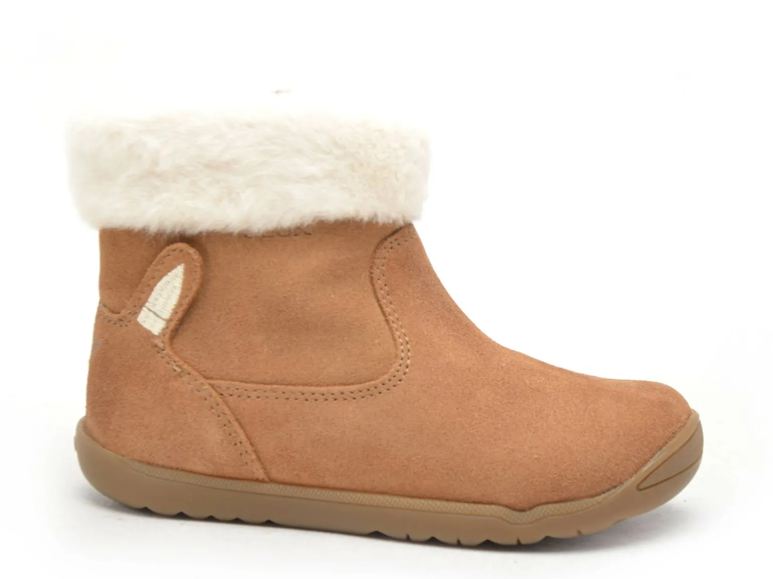 Geox B MACCHIA GIRL B564PA Marron Boots et Bottes Fille