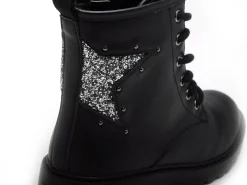 Geox BOOTS J CASEY FILLE J9420G Noir Boots et Bottes Fille