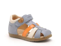 Geox B SANDAL MACCHIA BOY Bleu Bébé Garçon