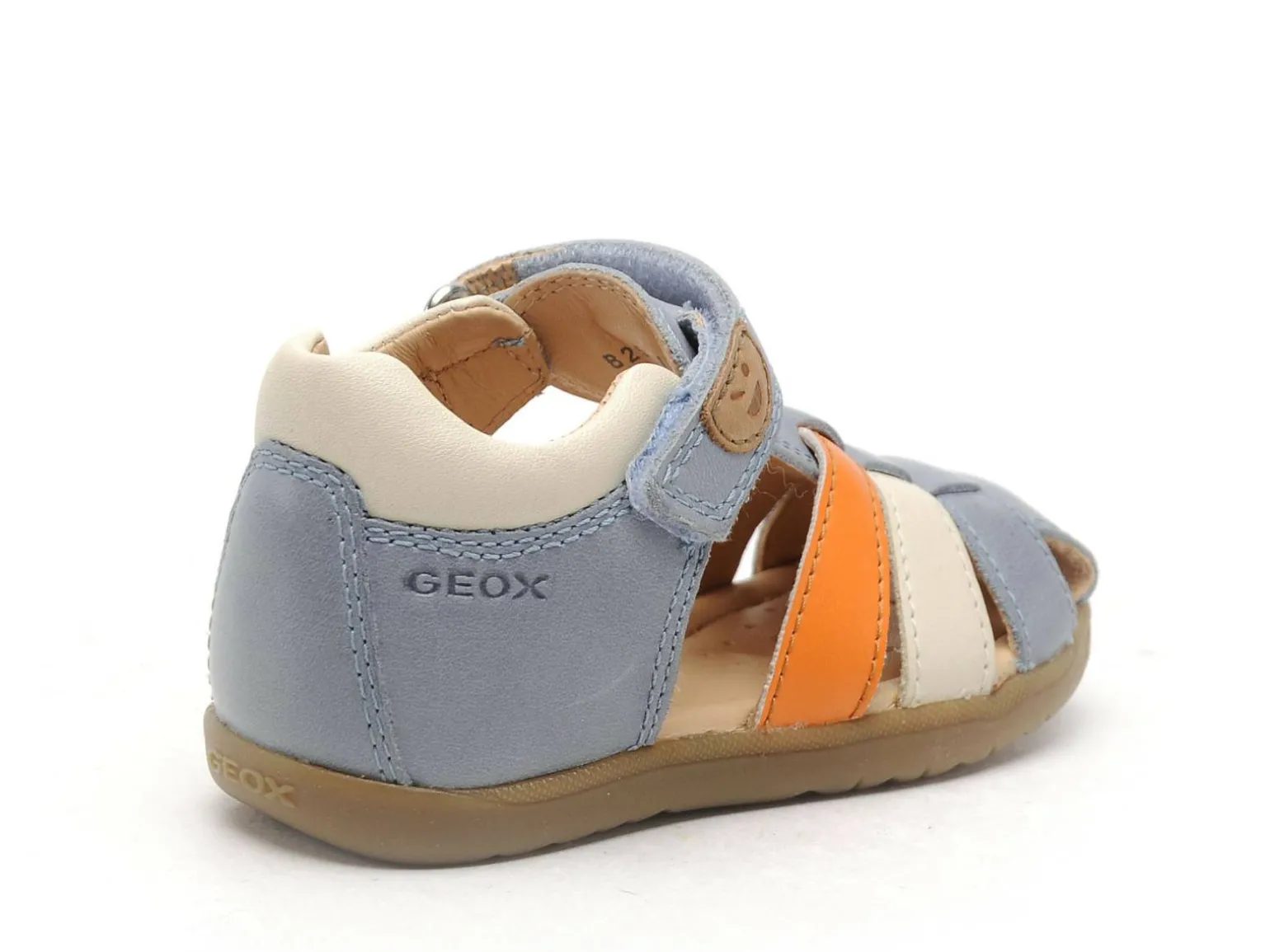 Geox B SANDAL MACCHIA BOY Bleu Bébé Garçon
