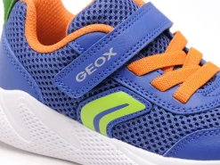 Geox B SPRINTYE BOY Bleu Baskets Basses Garçon
