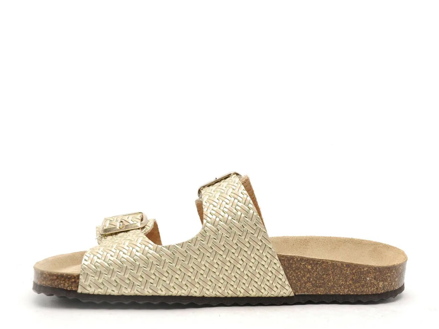 Geox D BRIONIA D35LSL Or Mules et Sabots Plats Femme