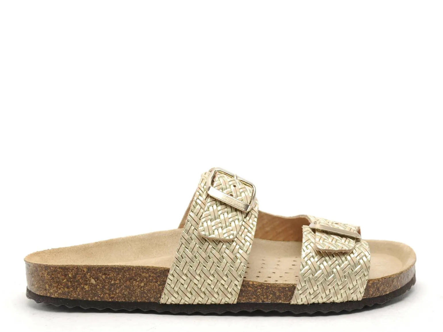 Geox D BRIONIA D35LSL Or Mules et Sabots Plats Femme