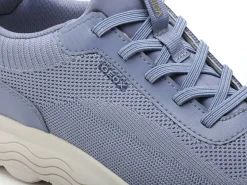 Geox D557 MA Bleu Baskets Basses Femme