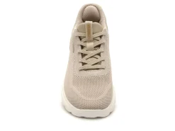 Geox D SPHERICA PLUS D557MA Beige Baskets Basses Femme