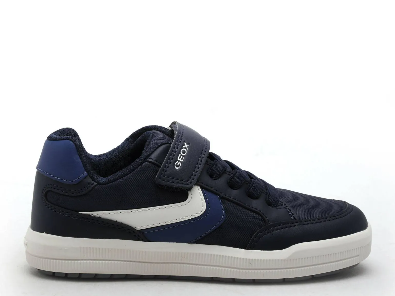 Geox J ARZACH GARCON J454AA Bleu Baskets Basses Garçon