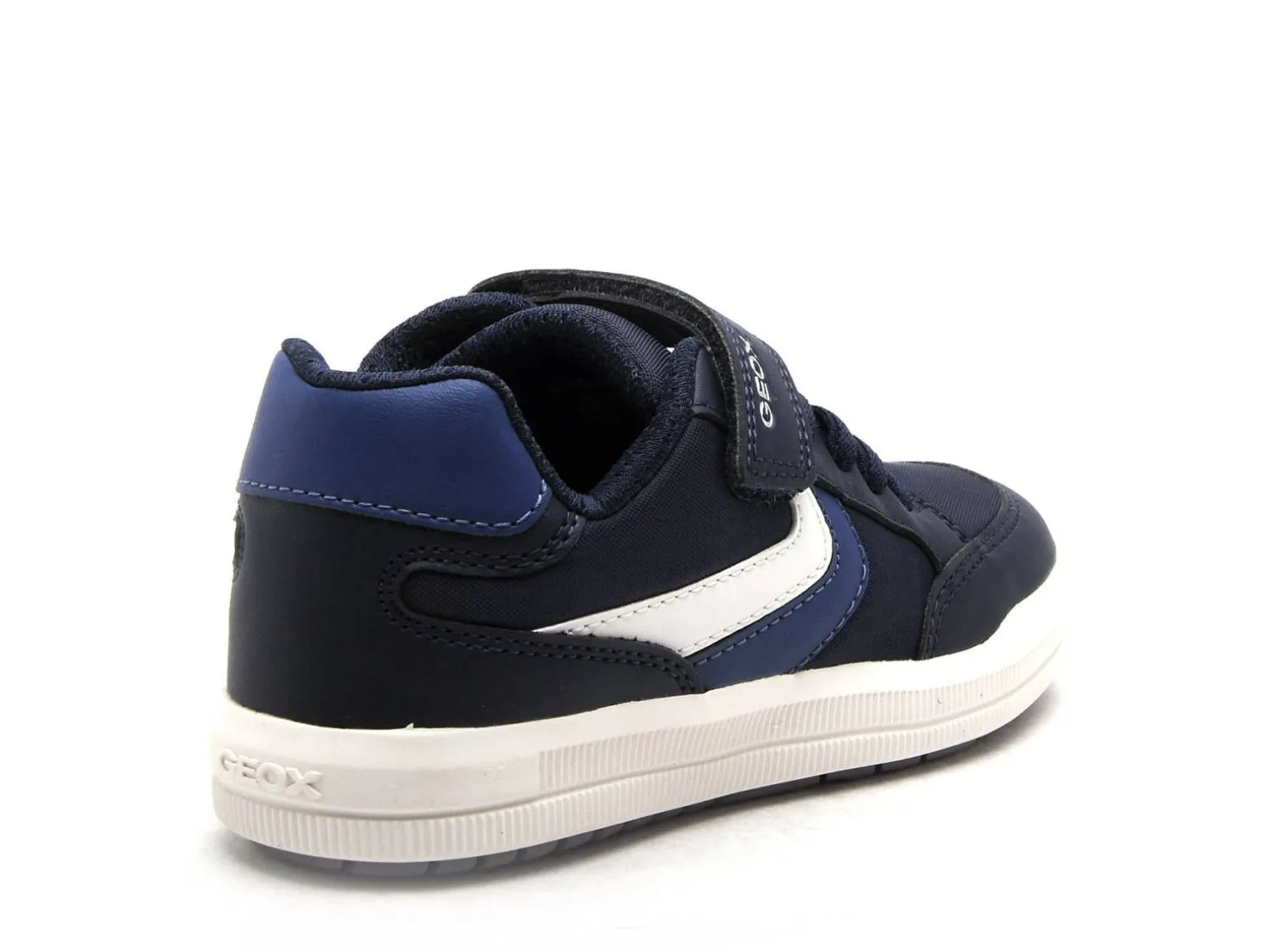 Geox J ARZACH GARCON J454AA Bleu Baskets Basses Garçon
