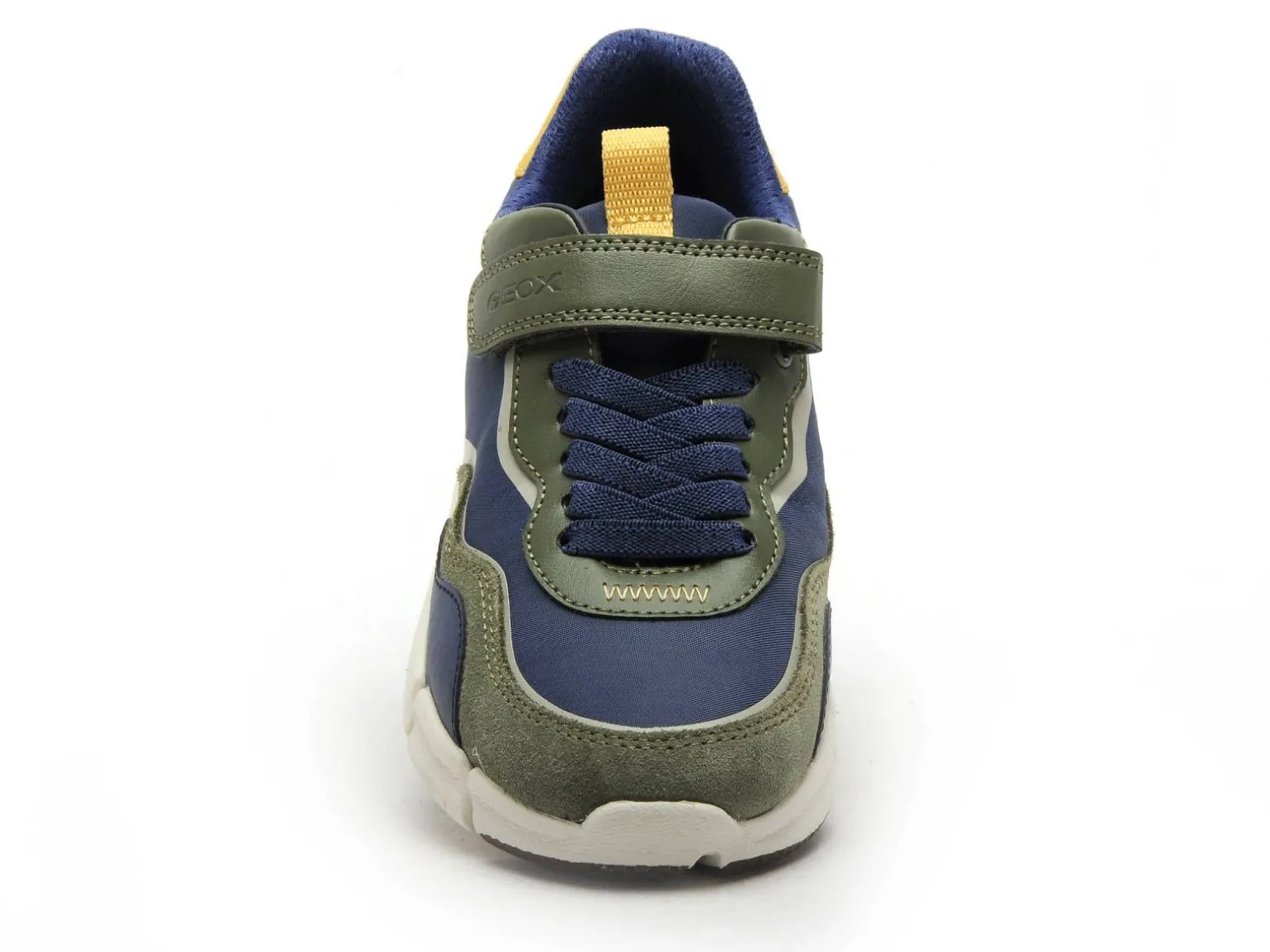 Geox J FLEXYPER BOY J559BA Kaki Baskets Basses Garçon