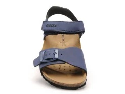 Geox J GHITA BOY J028LB Bleu Sandales Garçon