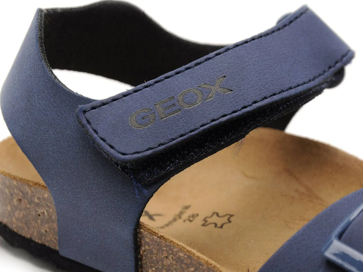 Geox J GHITA BOY J028LB Bleu Sandales Garçon