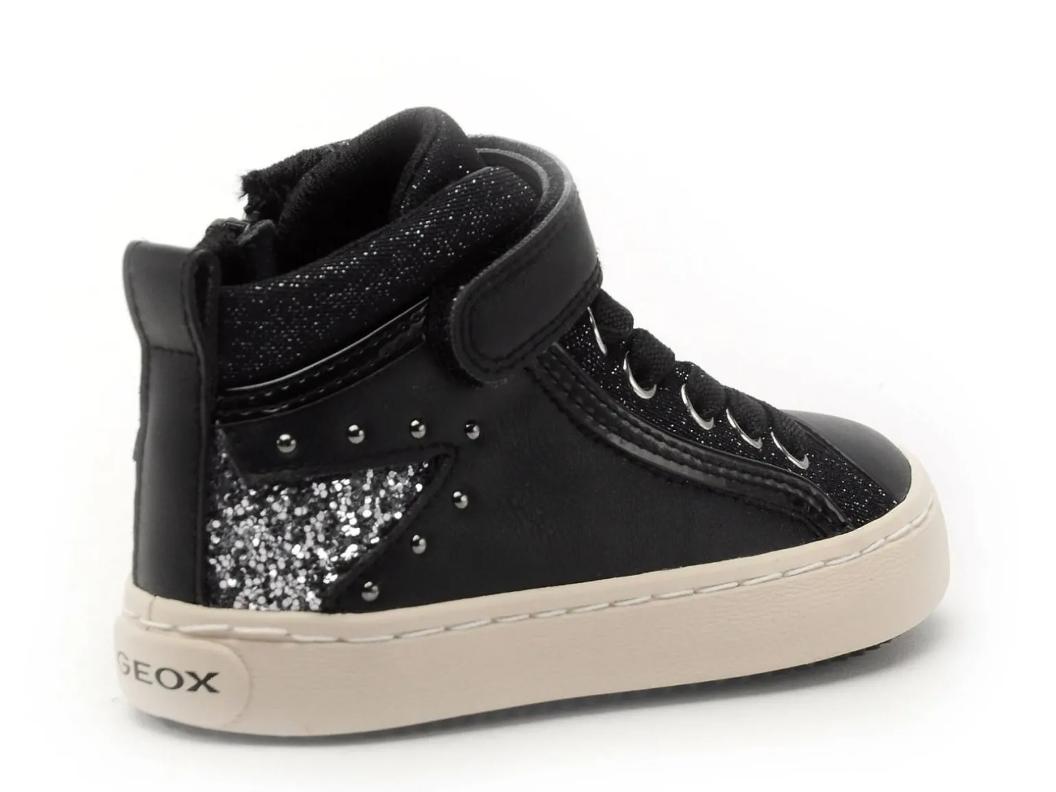 Geox J KALISPERA FILLE J944GM Noir Baskets Montantes Fille