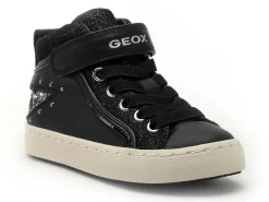 Geox J KALISPERA FILLE J944GM Noir Baskets Montantes Fille