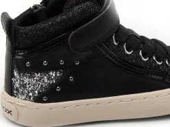 Geox J KALISPERA FILLE J944GM Noir Baskets Montantes Fille
