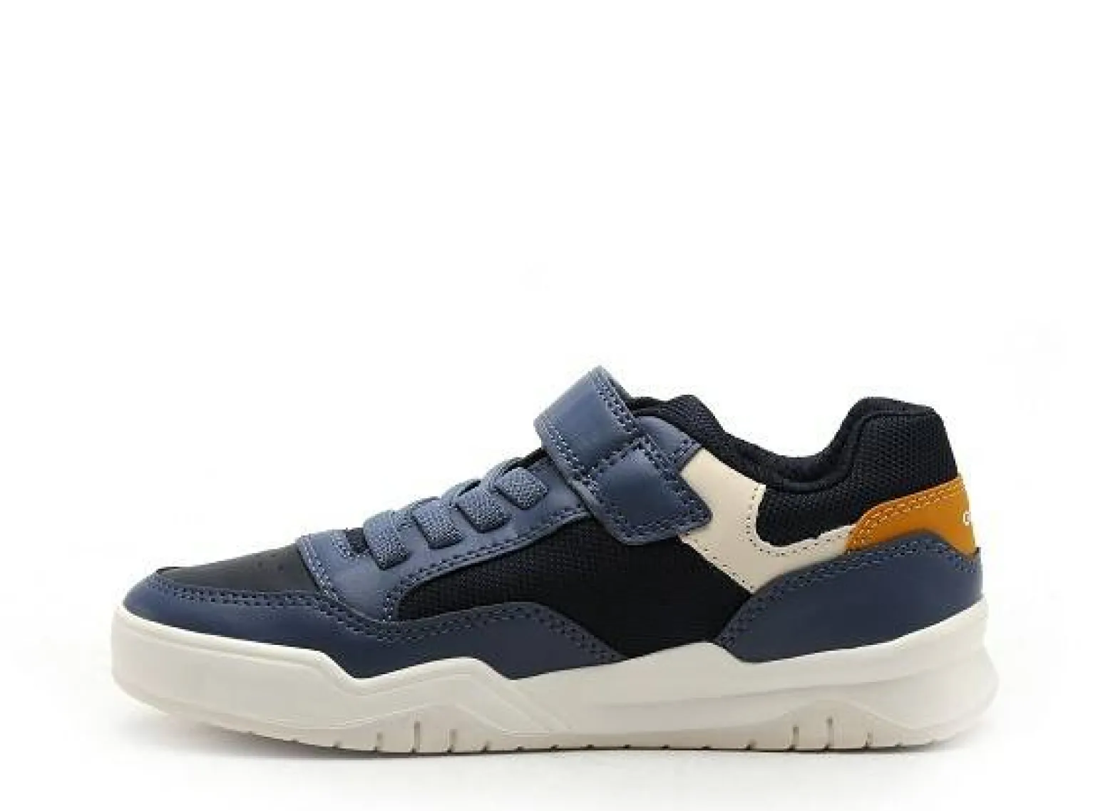 Geox J PERTH GARCON J367RE Bleu Baskets Basses Garçon